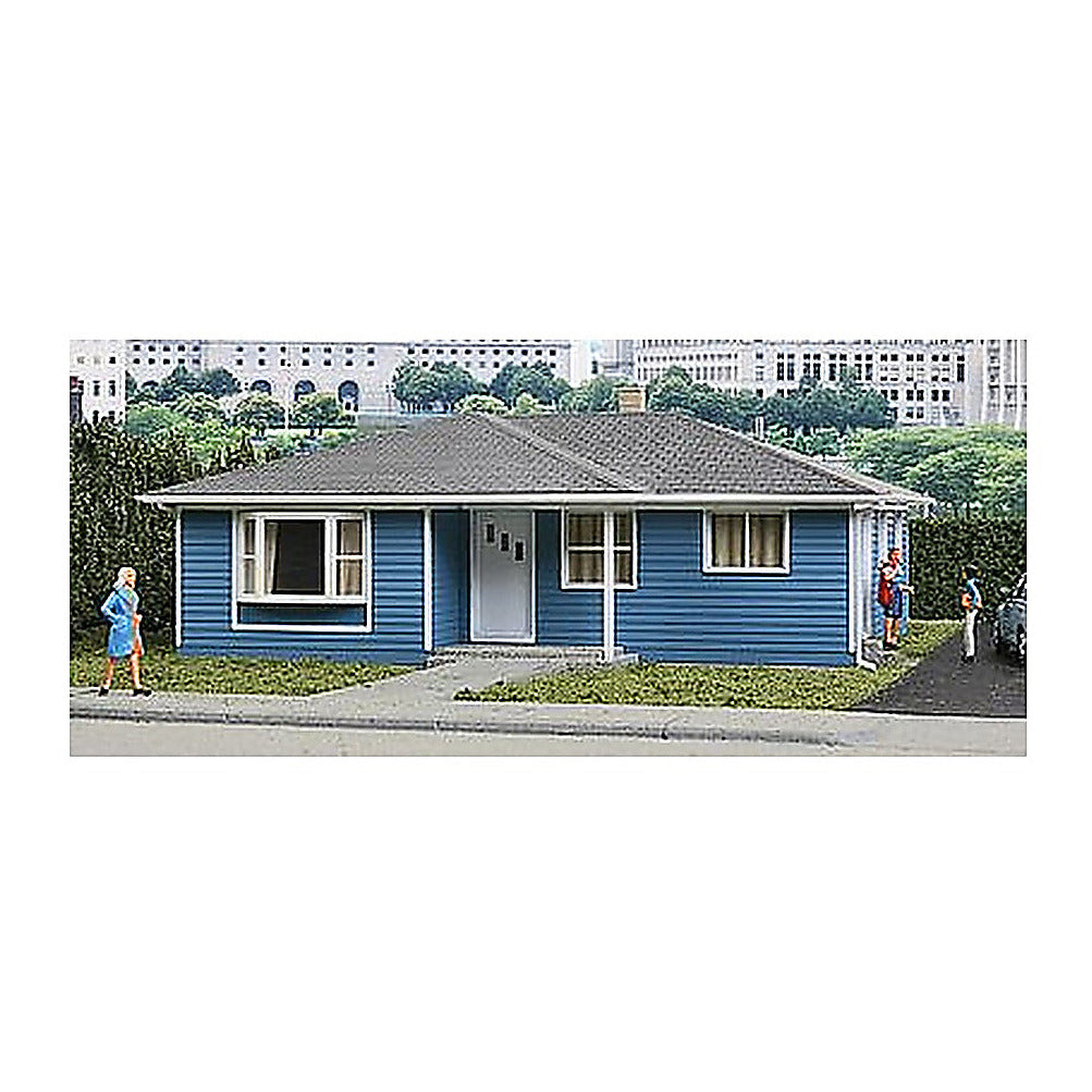 Walthers Cornerstone 3775 HO Framed Ranch Tract House Kit