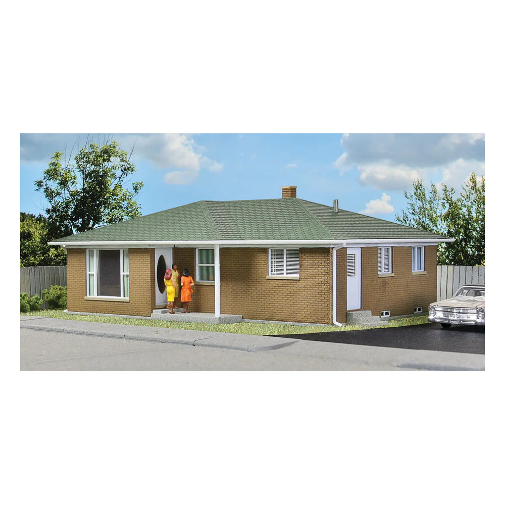 Walthers Cornerstone 933-3777 HO Ranch Tract House Kit