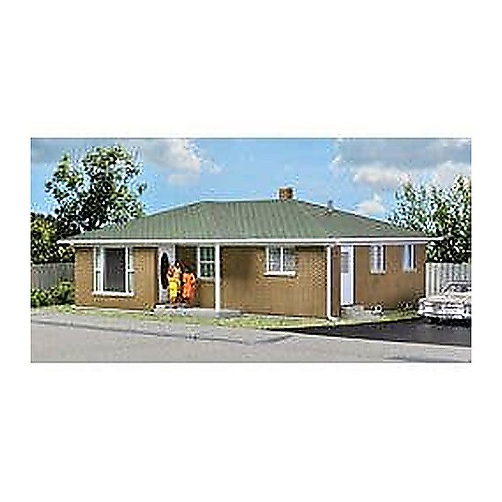 Walthers Cornerstone 933-3777 HO Ranch Tract House Kit