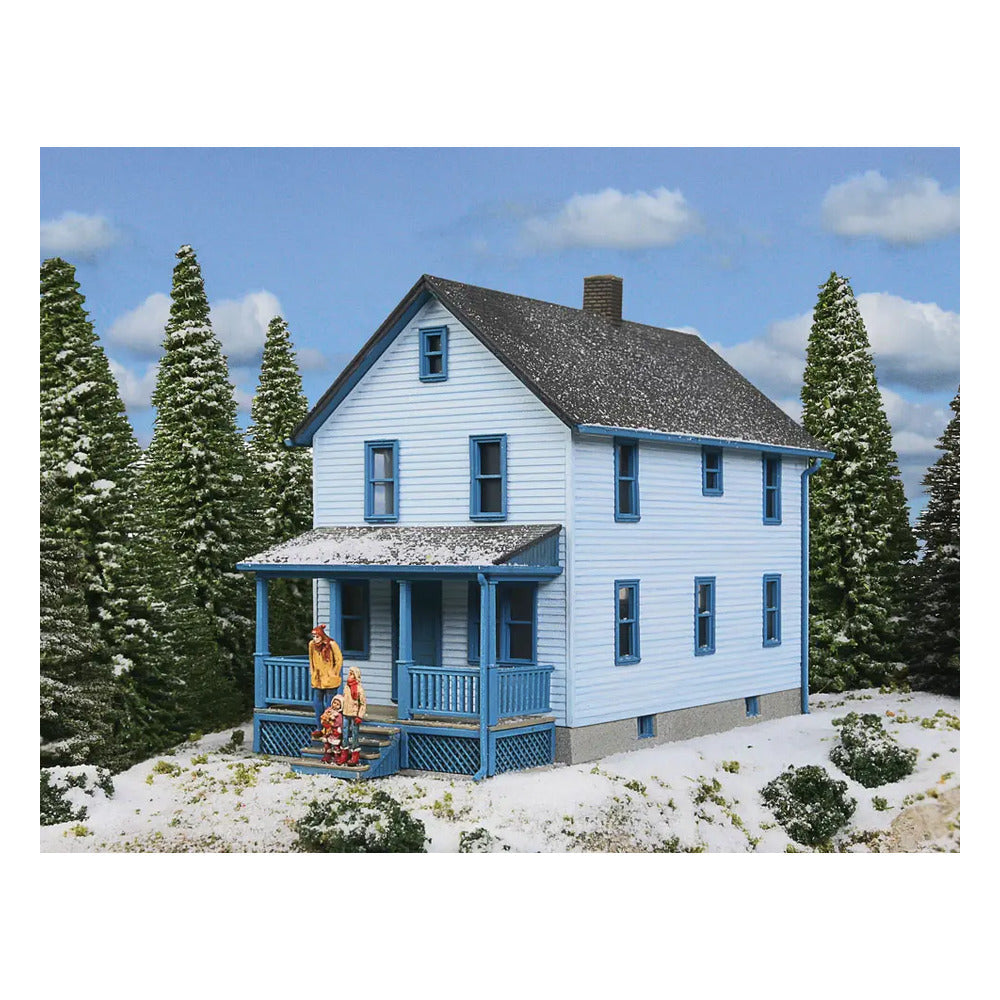 Walthers Cornerstone 3786 HO Two-Story Frame House Kit