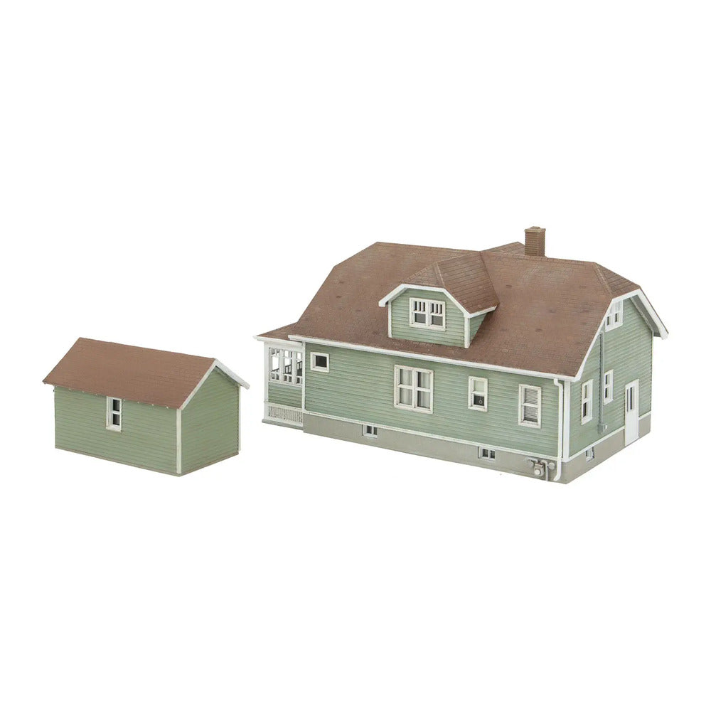 Walthers Cornerstone 3791 HO Updated American Bungalow w/Garage
