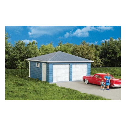 Walthers Cornerstone 3793 HO Two-Car Garage Kit