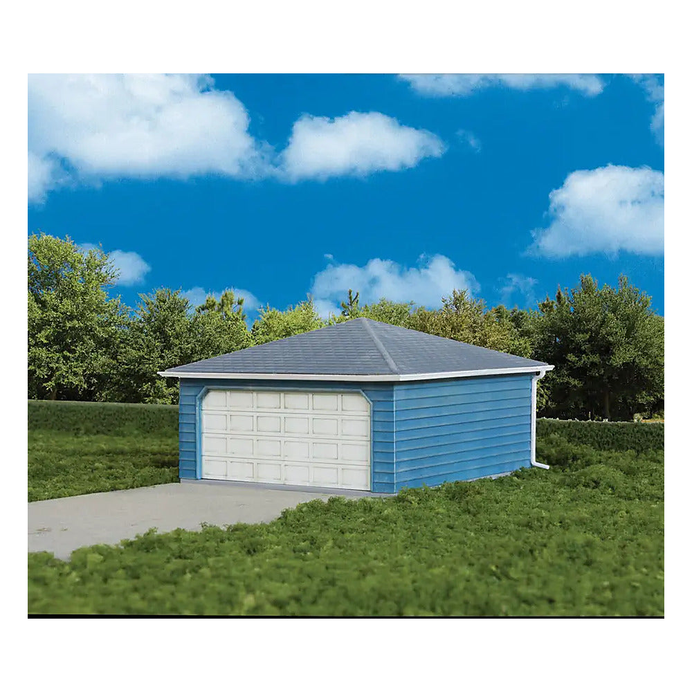 Walthers Cornerstone 3793 HO Two-Car Garage Kit