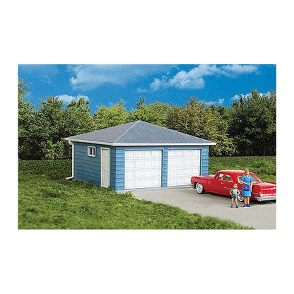 Walthers Cornerstone 3793 HO Two-Car Garage Kit