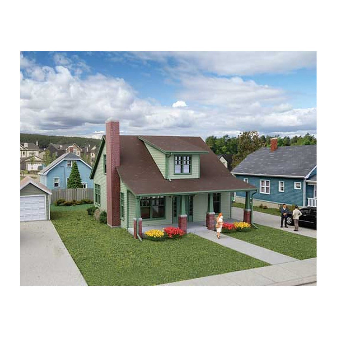 Walthers Cornerstone 3797 HO Craftsman Bungalow Kit