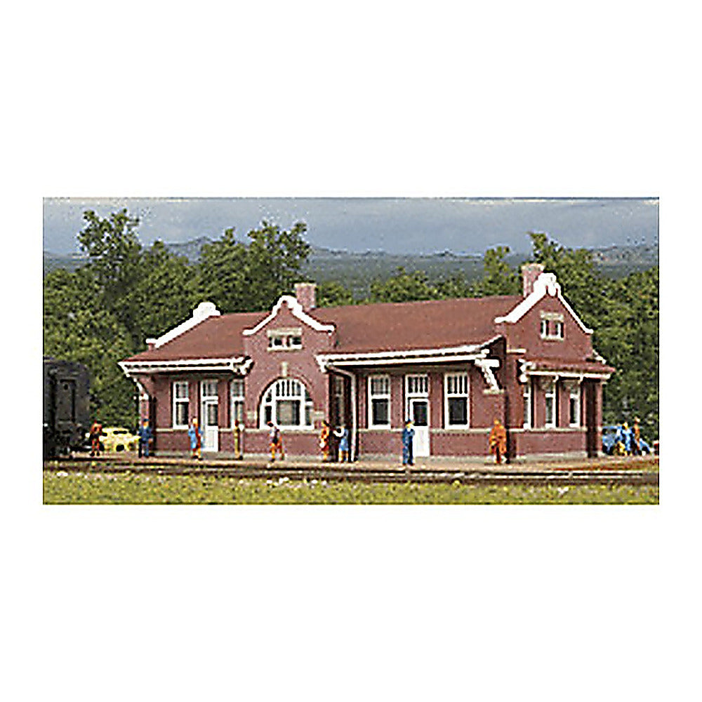 Walthers Cornerstone 933-3803 N Santa Fe-Style Brick Depot Kit