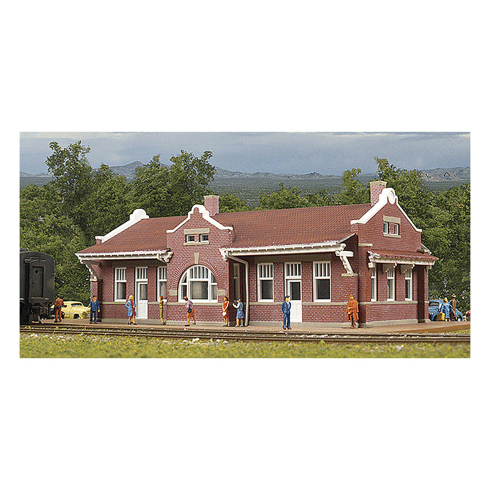Walthers Cornerstone 933-3803 N Santa Fe-Style Brick Depot Kit
