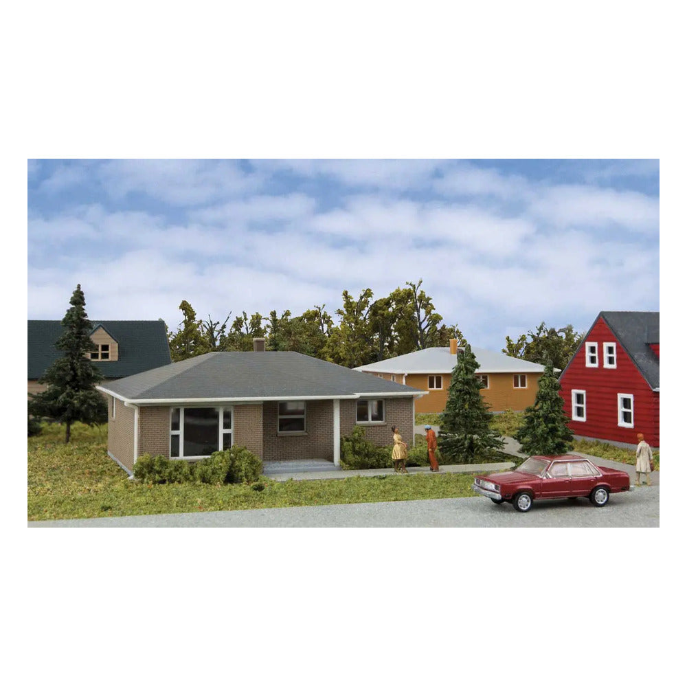 Walthers Cornerstone 3838 N Brick Ranch House Kit