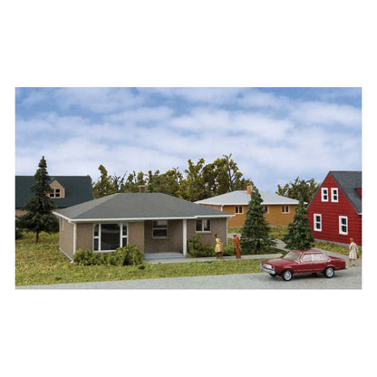 Walthers Cornerstone 3838 N Brick Ranch House Kit
