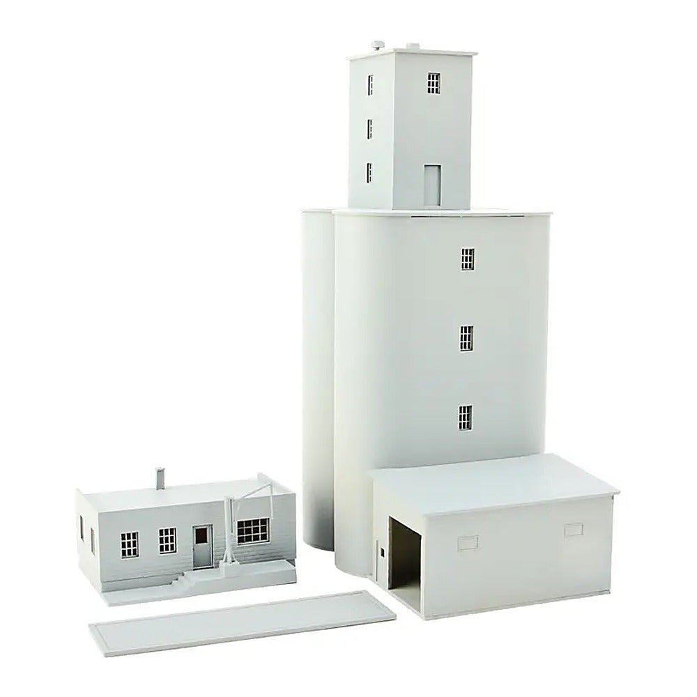 Walthers Cornerstone 933-3860 N Prairie Co-Op Elevator Kit