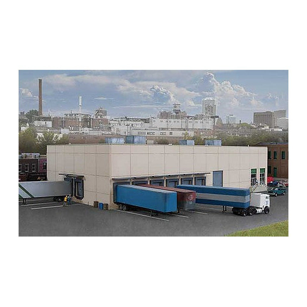 Walthers Cornerstone 3862 N Modern Concrete Warehouse Kit