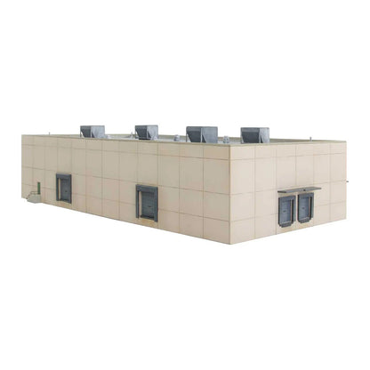 Walthers Cornerstone 3862 N Modern Concrete Warehouse Kit