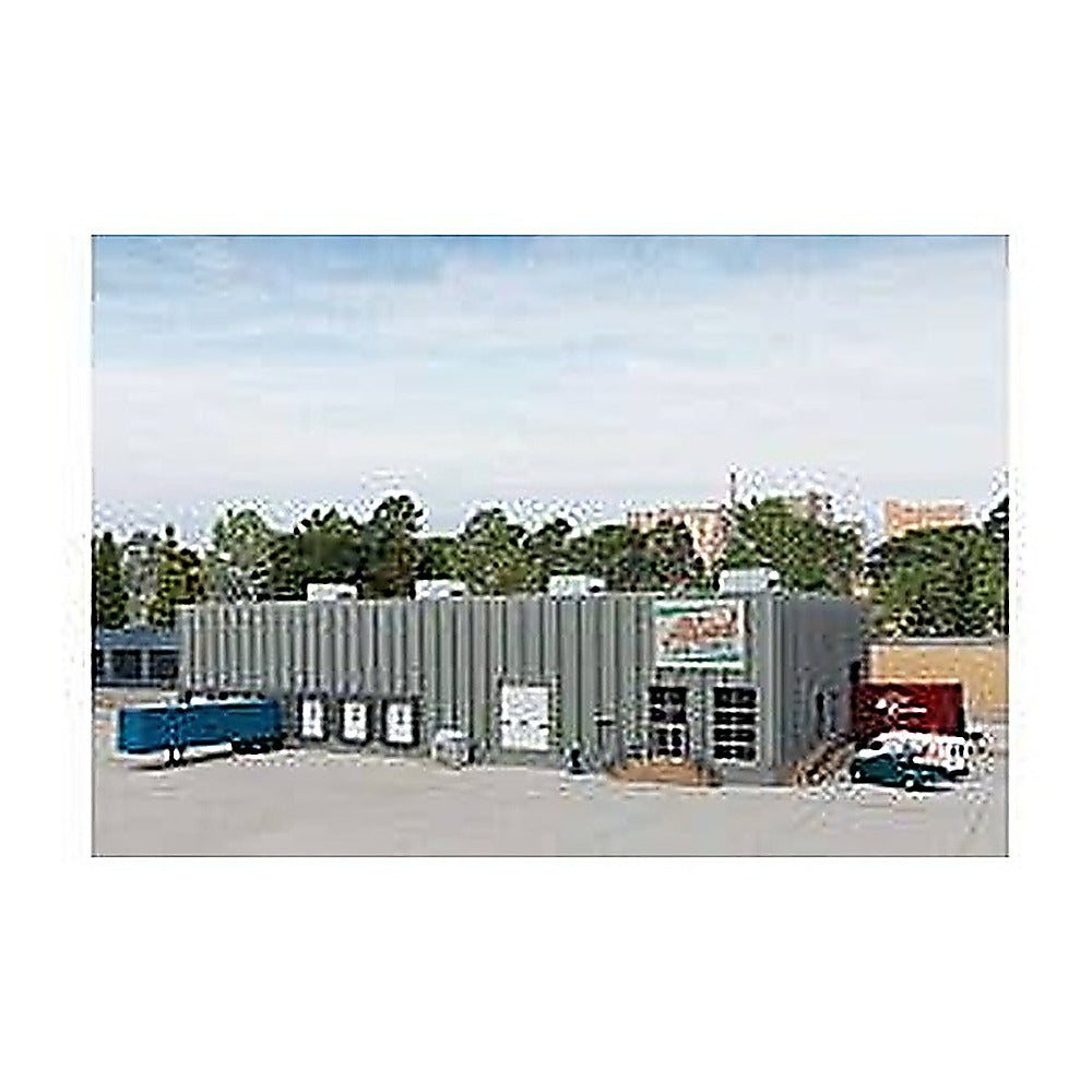 Walthers Cornerstone 933-3864 N Concrete Grocery Warehouse Kit