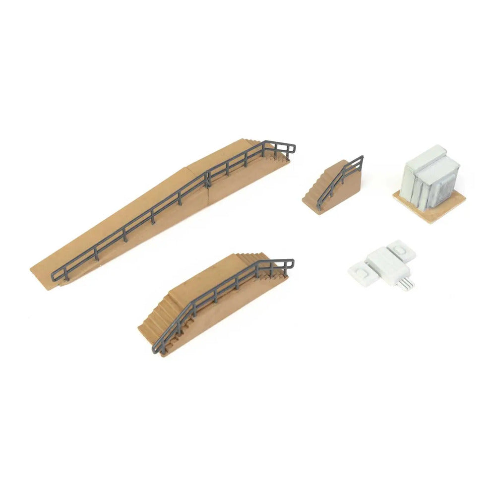 Walthers Cornerstone 933-3864 N Concrete Grocery Warehouse Kit