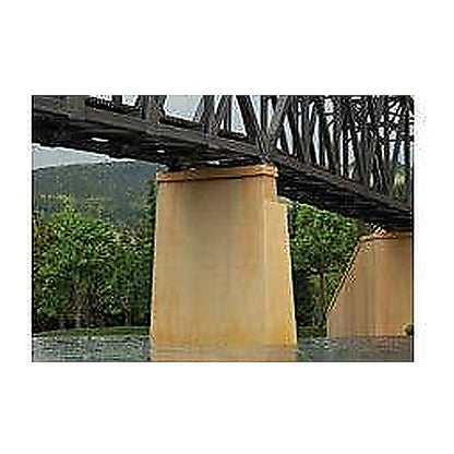 Walthers Cornerstone 933-3880 N Bridge Piers Kit 2-Pack