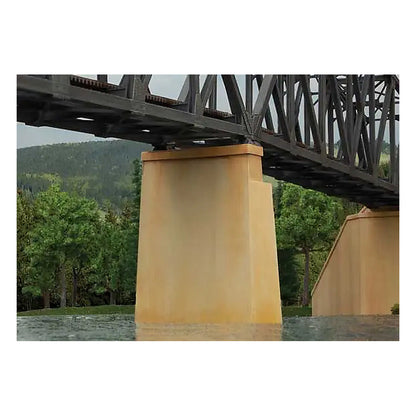 Walthers Cornerstone 933-3880 N Bridge Piers Kit 2-Pack