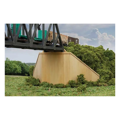 Walthers Cornerstone 3881 N Bridge Abutment pkg(2)