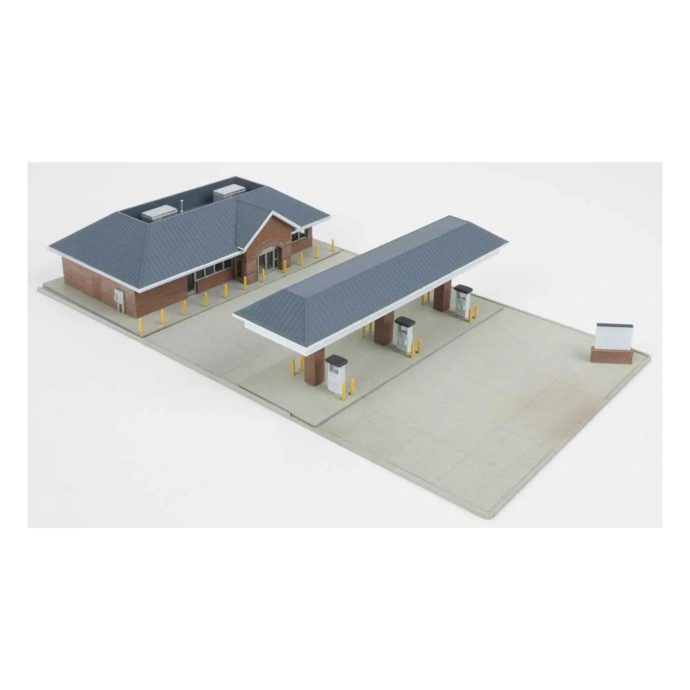 Walthers Cornerstone 3885 N Modern Gas Station Kit