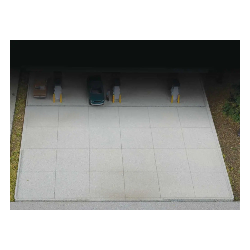 Walthers Cornerstone 3886 N Modern Parking Lot Kit