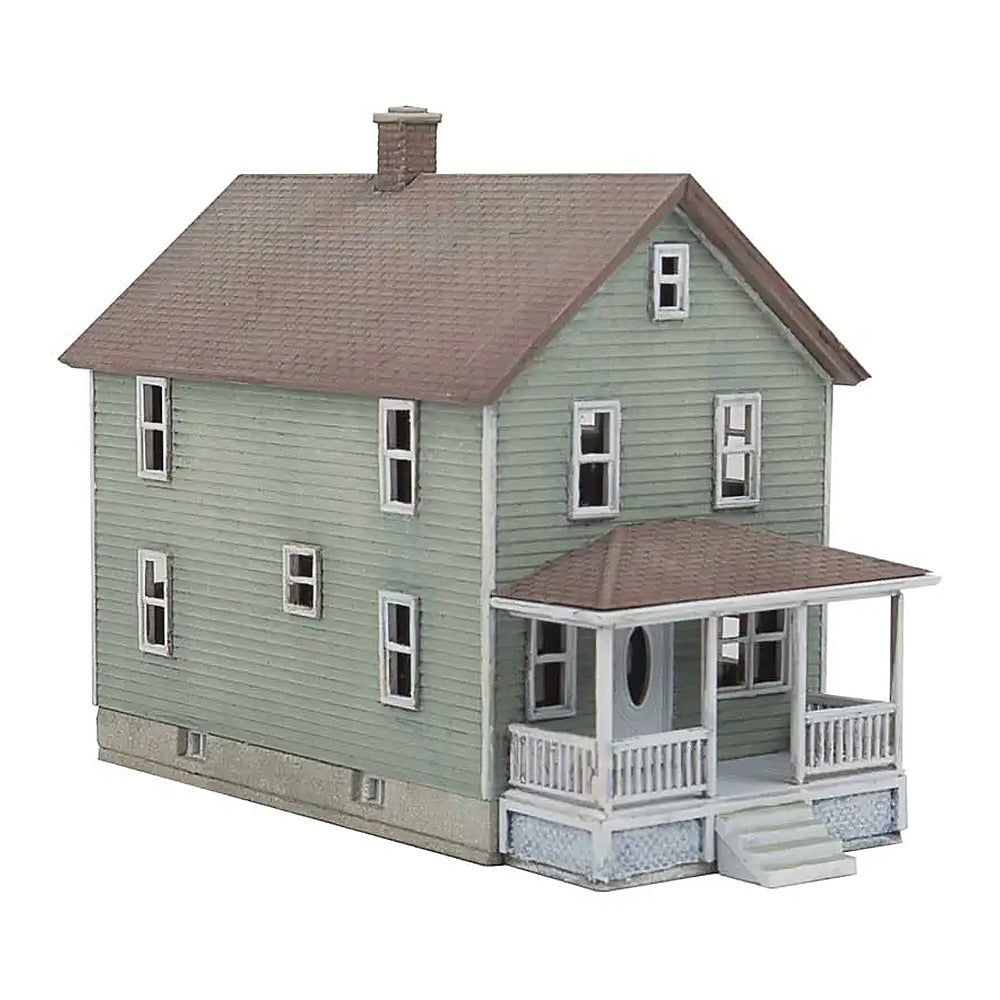 Walthers Cornerstone 933-3888 N Two-Story Frame House Kit