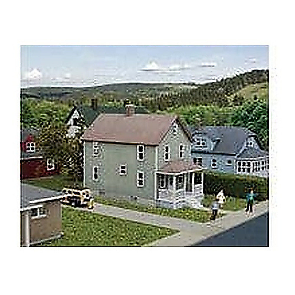 Walthers Cornerstone 933-3888 N Two-Story Frame House Kit
