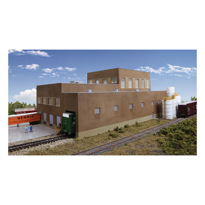 Walthers Cornerstone 933-3902 HO Paper Mill Kit - Superior Paper