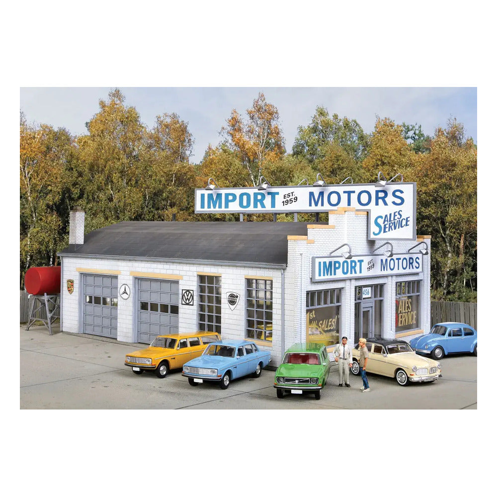 Walthers Cornerstone 4023 HO Import Motors Kit