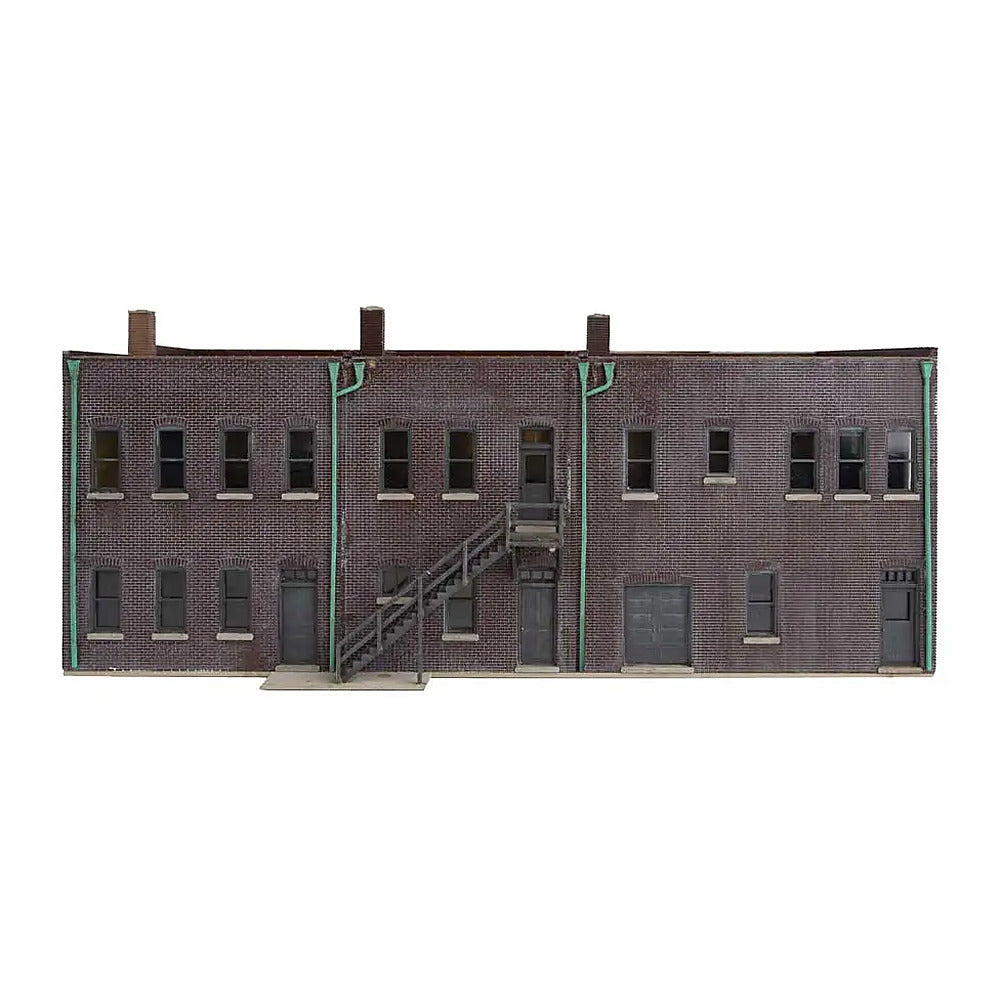 Walthers Cornerstone 4040 HO Merchant's Row IV Kit