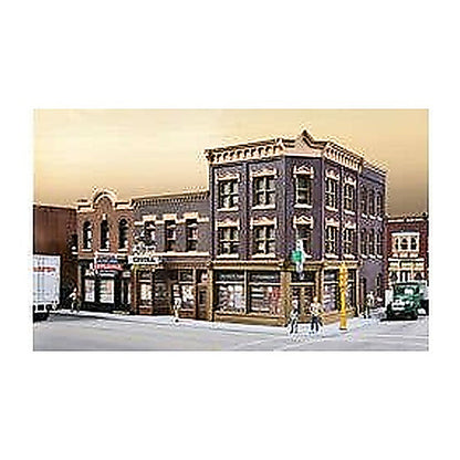 Walthers Cornerstone 933-4041 HO Merchant's Row V Kit