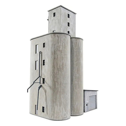 Walthers Cornerstone 933-4047 HO Prairie Co-Op Elevator Kit