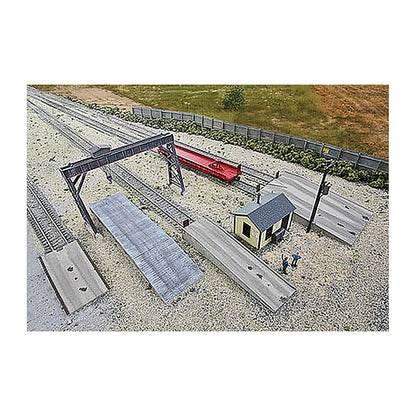 Walthers Cornerstone 4048 HO Piggyback Ramps Kit
