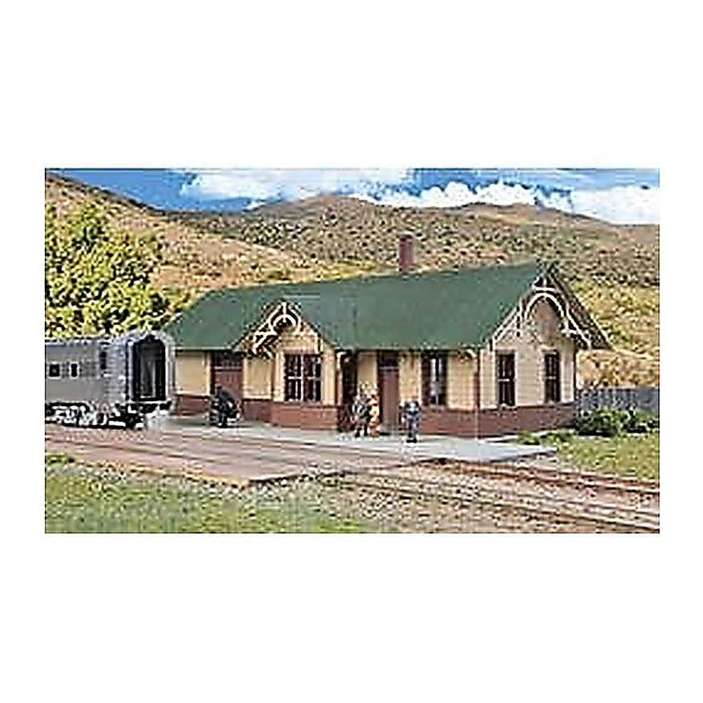 Walthers Cornerstone 933-4057 HO Union Pacific-Style Depot Kit