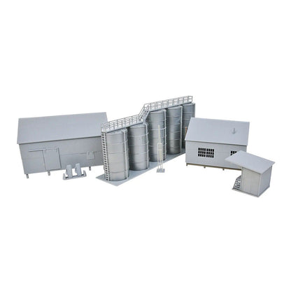 Walthers Cornerstone 933-4059 HO Scale Trackside Oil Dealer Storage Tanks -- Kit