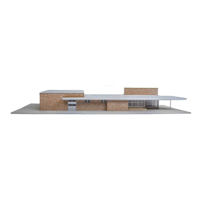 Walthers Cornerstone 933-4064 HO Modern Brick Santa Fe Station Kit