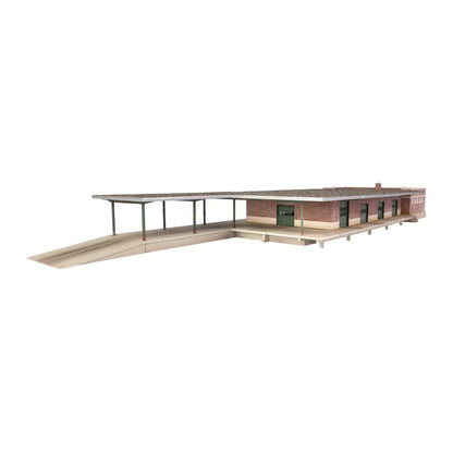 Walthers Cornerstone 933-4065 HO Mid-Century Freight Station Kit