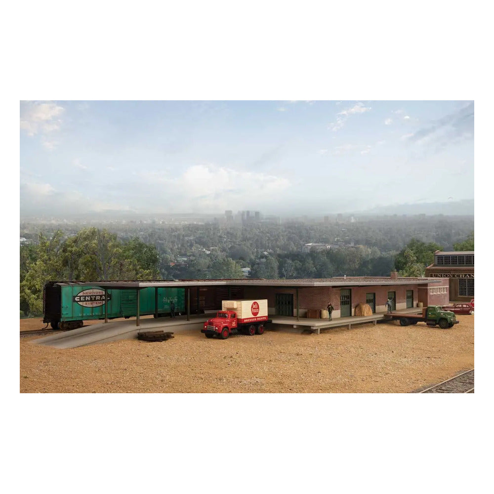 Walthers Cornerstone 933-4065 HO Mid-Century Freight Station Kit