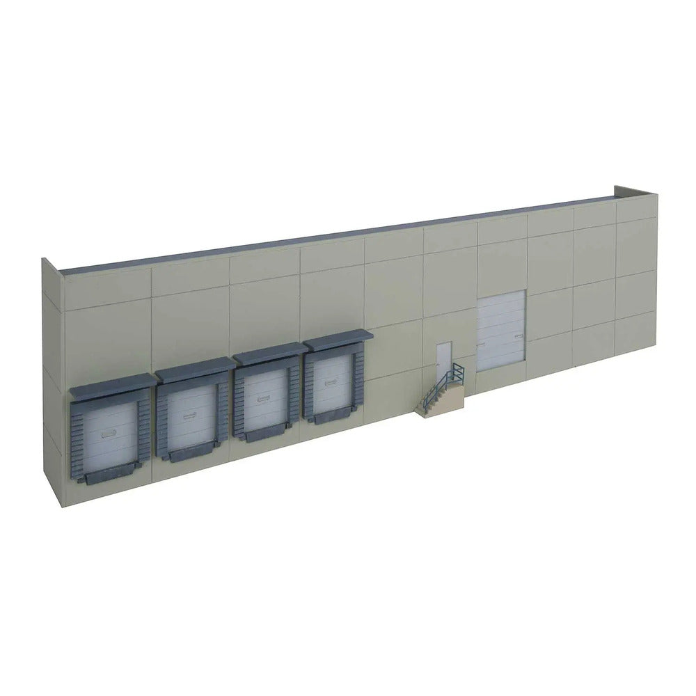 Walthers Cornerstone 4071 HO Concrete Warehouse Background