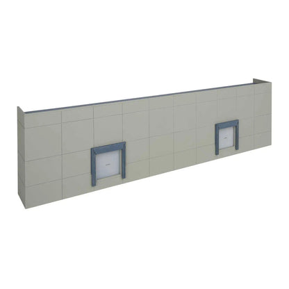 Walthers Cornerstone 4071 HO Concrete Warehouse Background
