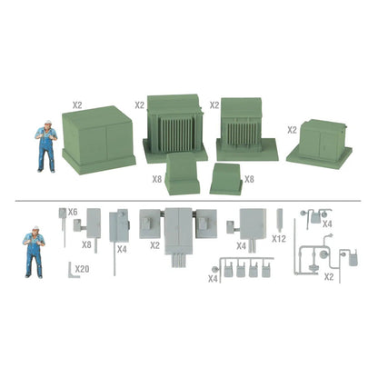 Walthers Cornerstone 933-4075 HO Electrical Fixtures Kit