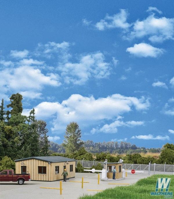Walthers Cornerstone 933-4076 Modern Guard Shack Kit