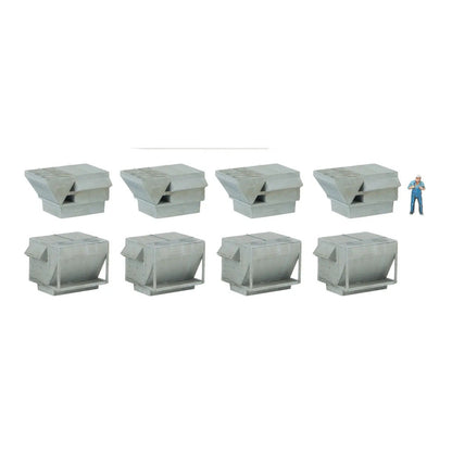 Walthers Cornerstone 933-4077 HO HVAC Units Kit
