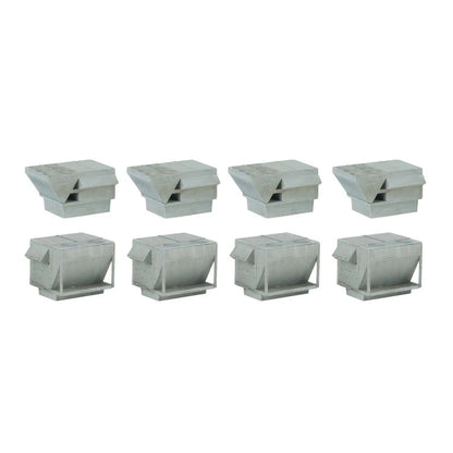 Walthers Cornerstone 933-4077 HO HVAC Units Kit