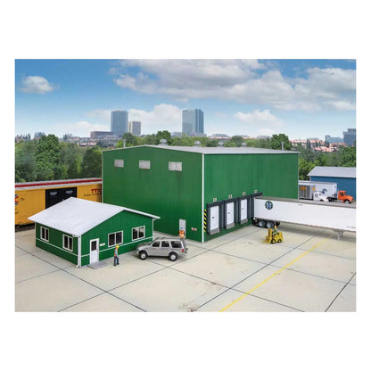 Walthers Cornerstone 933-4080 HO Steel Warehouse Kit