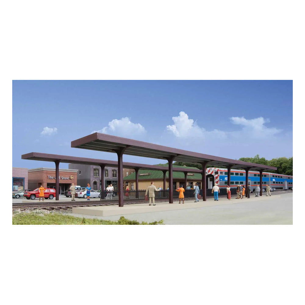 Walthers Cornerstone 4099 HO Suburban Station Platforms Kit