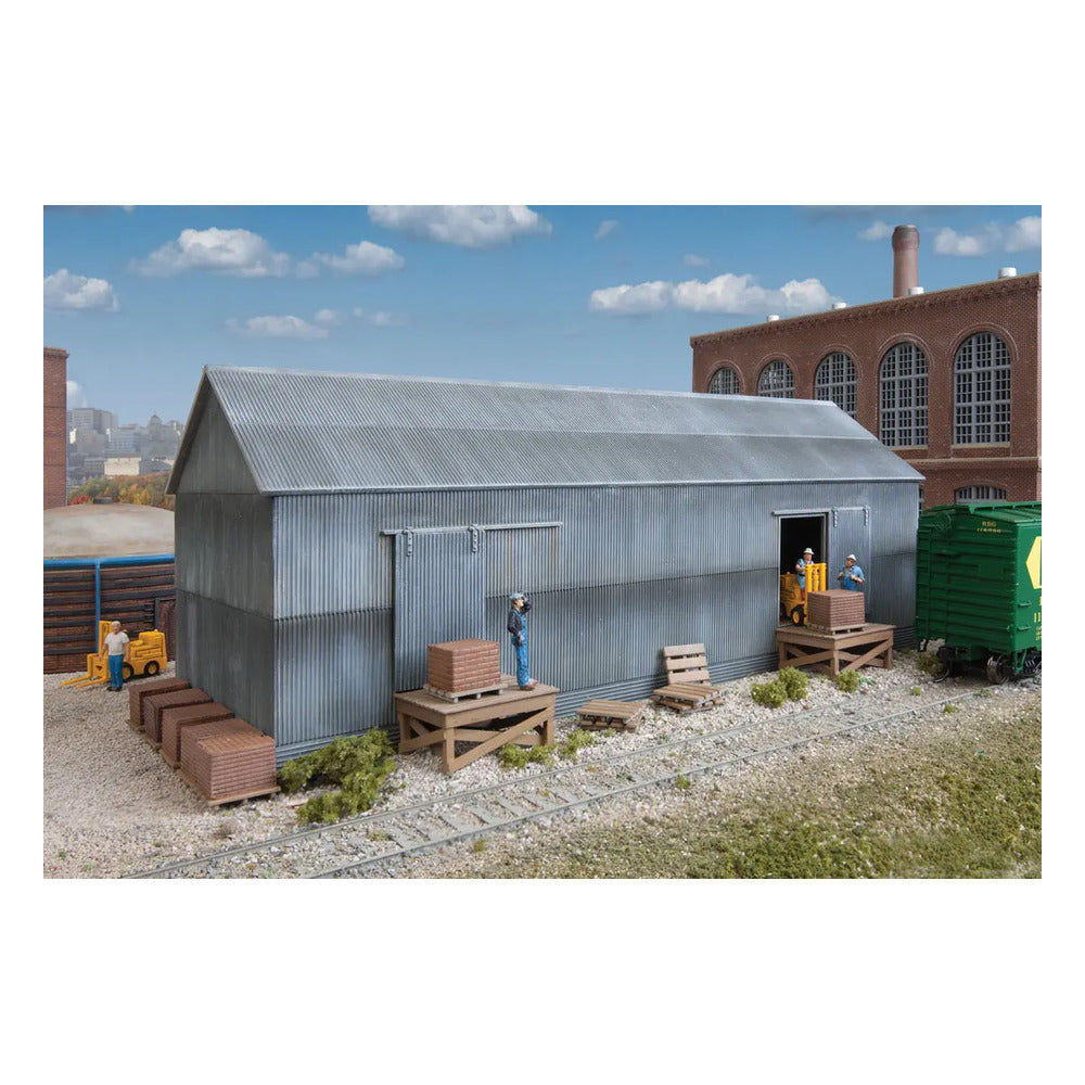 Walthers Cornerstone 4101 HO Brickworks Storage Building Kit