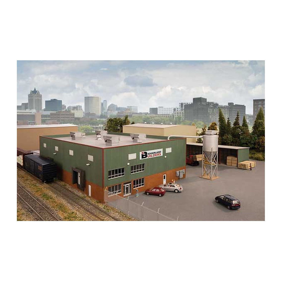 Walthers Cornerstone 4108 HO Modern Furniture Factory Kit