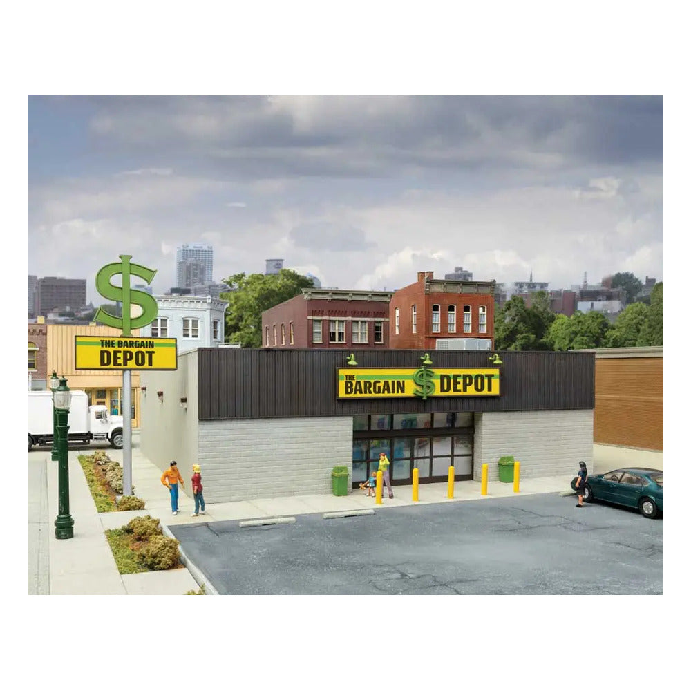 Walthers Cornerstone 4113 HO The Bargain Depot Kit