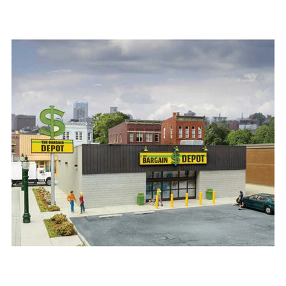 Walthers Cornerstone 4113 HO The Bargain Depot Kit