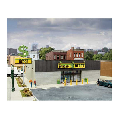 Walthers Cornerstone 4113 HO The Bargain Depot Kit