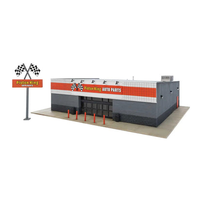 Walthers Cornerstone 4114 HO Auto Parts Store Kit